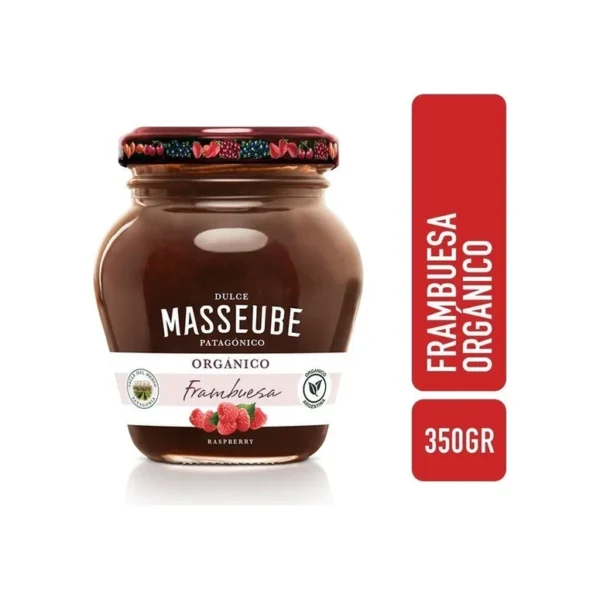 Dulce de Frambuesa Organico x 352g - Masseube