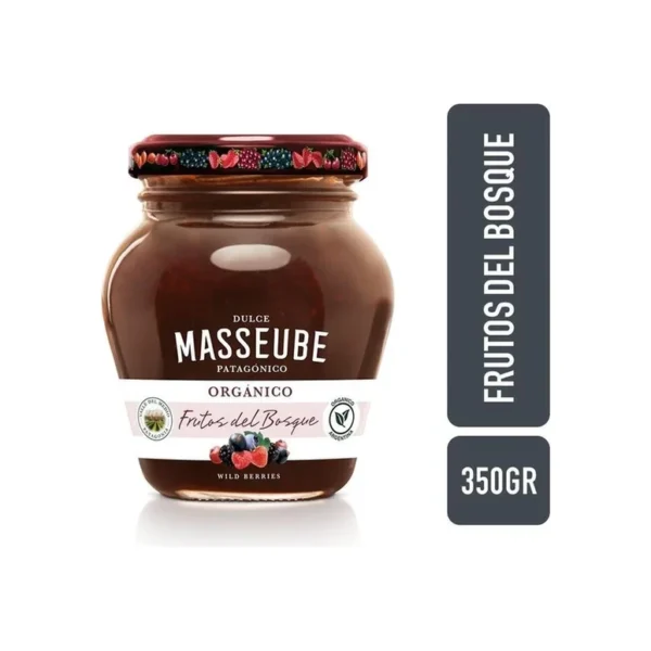 Dulce de Frutos del Bosque Organico x 352g - Masseube