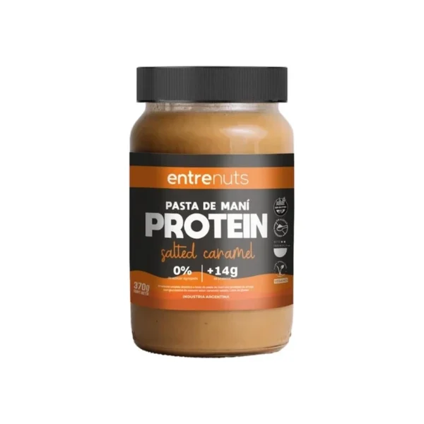 Pasta de Mani Protein Salted Caramel x 370g - Entrenuts