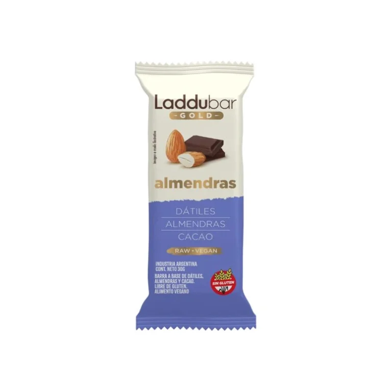 Barras de Almendras, Datiles y Cacao x 30g - Laddubar