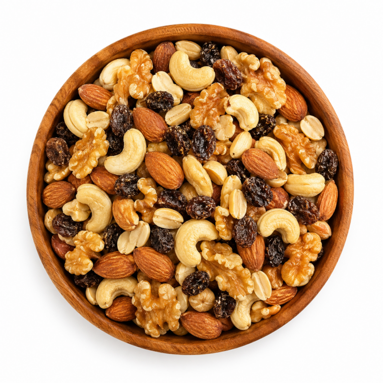 Mix frutos secos clasicos co nuez, almendra, castaña, mani y pasas