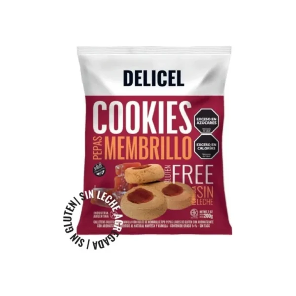 Cookies Sabor Membrillo x 200g - Delicel
