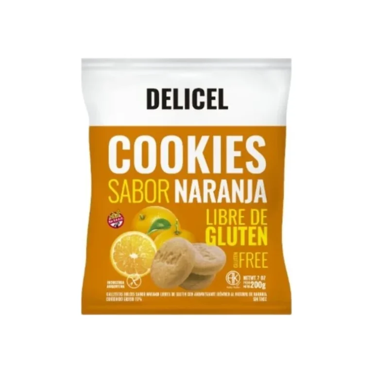 Cookies Sabor Naranja x 200g - Delicel