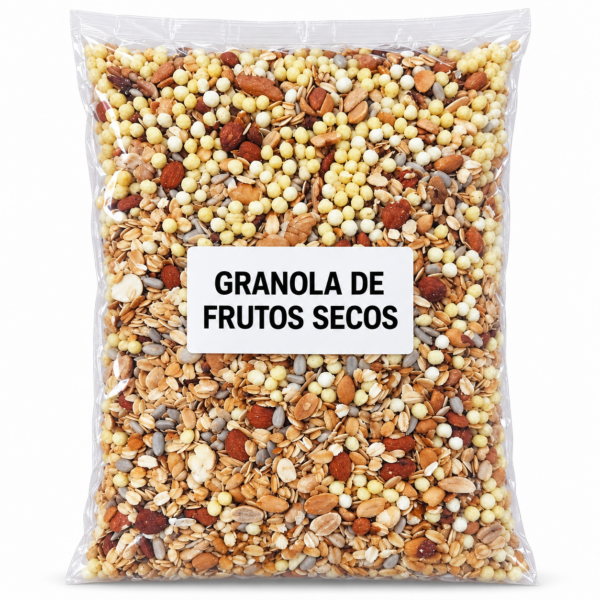 granola tostada de frutos secos