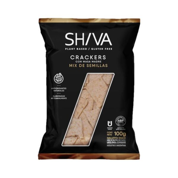 Shiva Crackers Mix de Semillas x 100 g