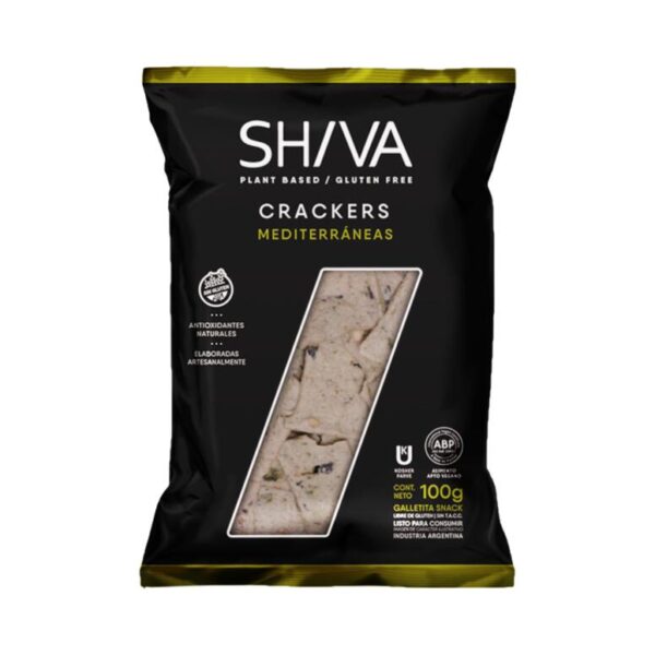 Shiva Crackers Mediterráneas x 100 g