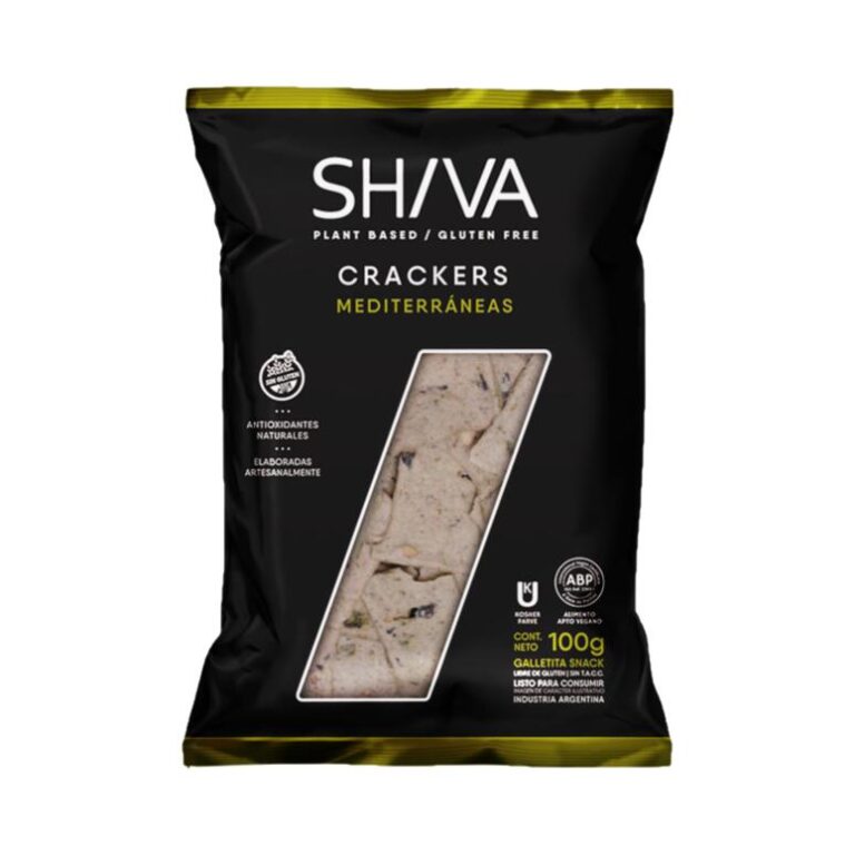 Shiva Crackers Mediterráneas x 100 g
