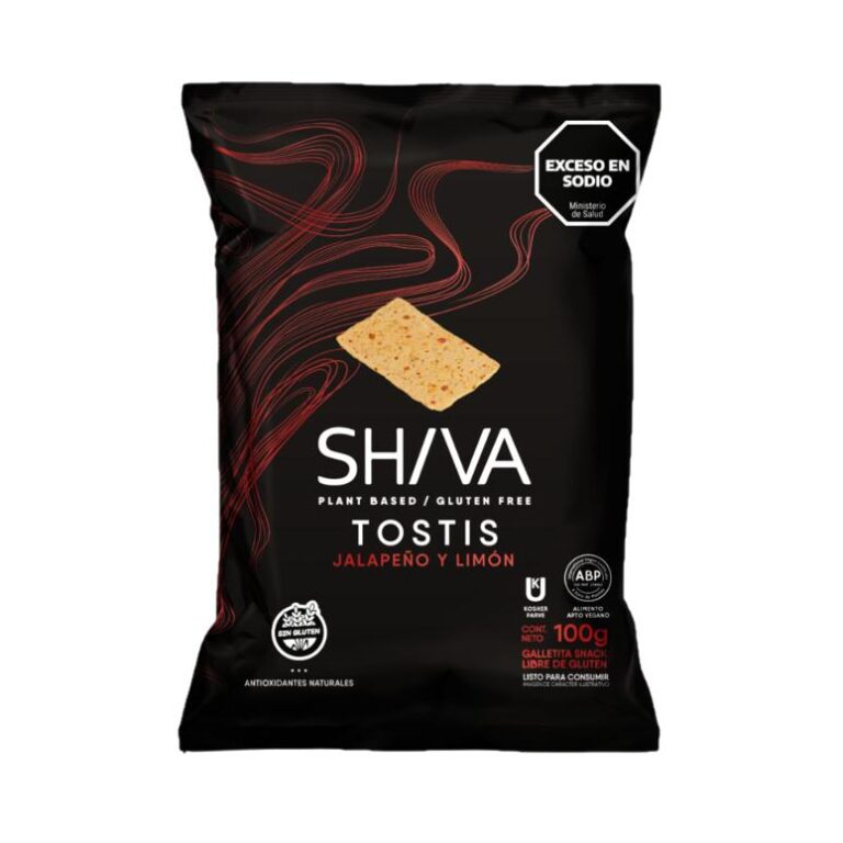 Shiva Tostaditas de Limón y Jalapeño x 100 g
