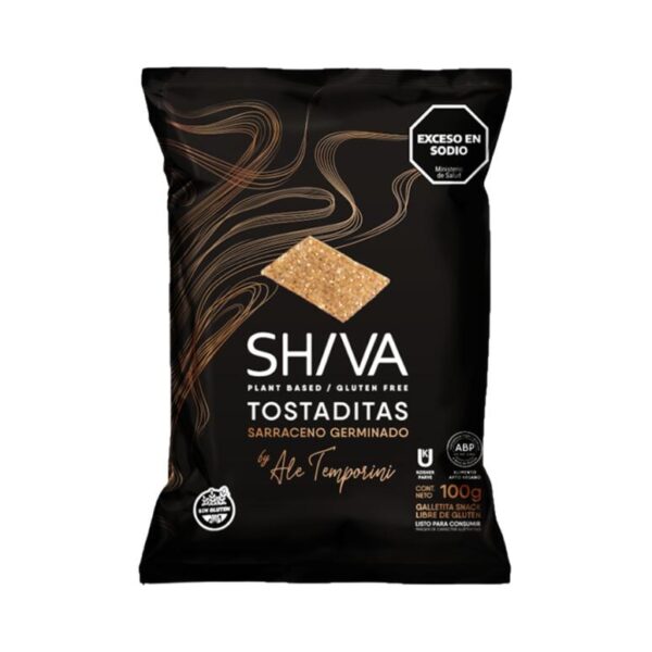 Shiva Tostaditas de Trigo Sarraceno Germinado x 100 g