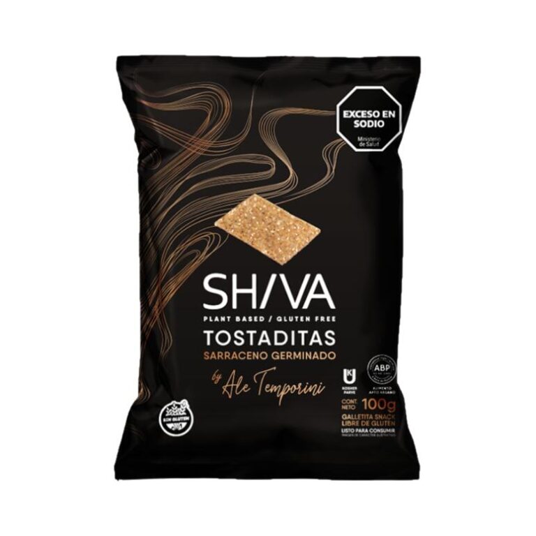 Shiva Tostaditas de Trigo Sarraceno Germinado x 100 g