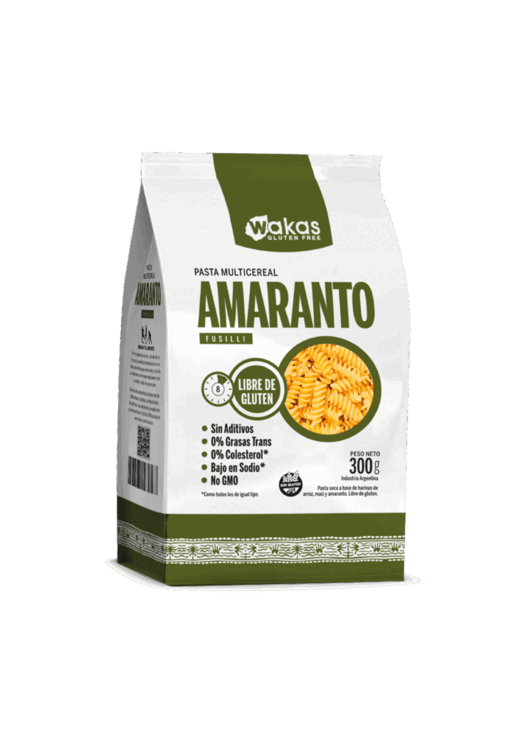fideos waka multicereal sabor amaranto