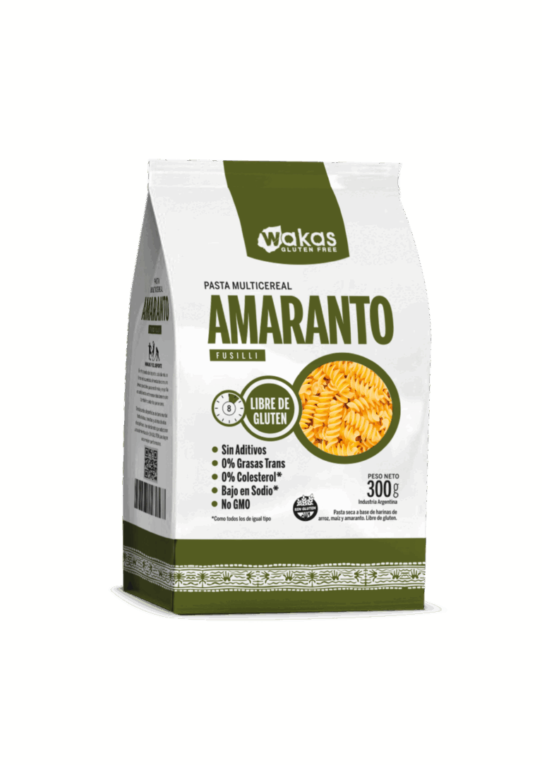 fideos waka multicereal sabor amaranto