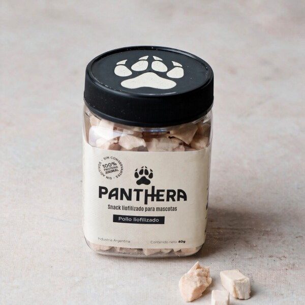 Snack de pollo liofilizado para perros y gatos x 40 g - Panthera
